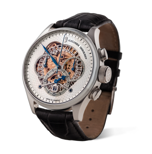kunstvolle chronograph deutsche luxus uhr